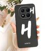 For Xiaomi Redmi Note 15 Pro+ 15Pro 5G Lucky Initial Letter Phone Case For Redmi Note 15 Pro Plus 5G Soft Silicone Case Bumper