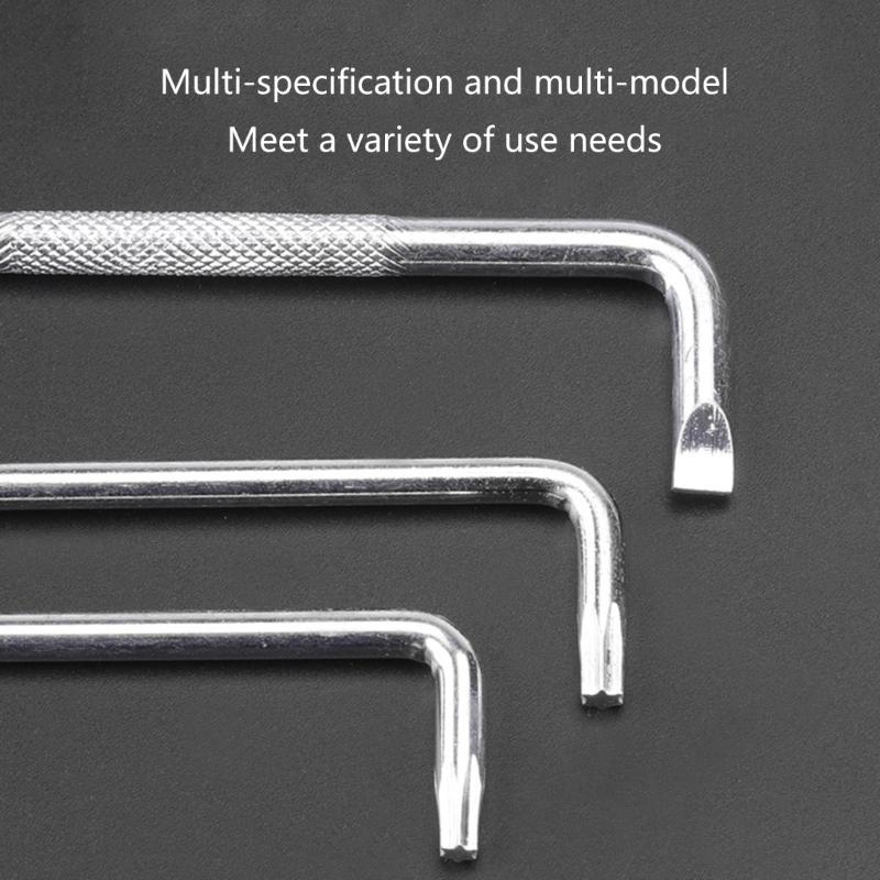 (Pack of 3) Screwdriver Set 3 Pieces ZType Double Head Offset Screwdriver,T20/T25/Cross Wrench Cross Screwdriver