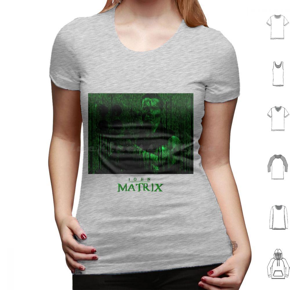 John Matrix In The Matrix Green Font T Shirt 6xl Cotton Cool Tee Matrix The Matrix Enter The Matrix Movie Red Pill Science