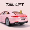 Масштаб 1/24 Panamera, модель автомобиля из сплава, световой и звуковой эффект, литой автомобиль, игрушки для мальчиков, детские игрушки, подарок на день рождения, детские игрушки, автомобиль, коллекция игрушек для мальчиков