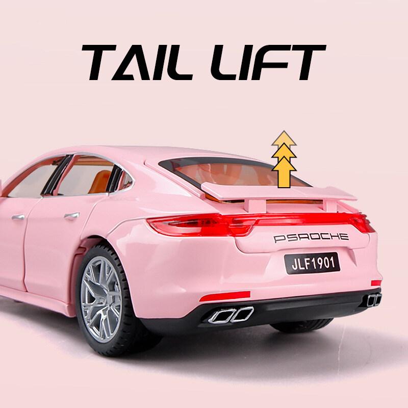 Масштаб 1/24 Panamera, модель автомобиля из сплава, световой и звуковой эффект, литой автомобиль, игрушки для мальчиков, детские игрушки, подарок на день рождения, детские игрушки, автомобиль, коллекция игрушек для мальчиков