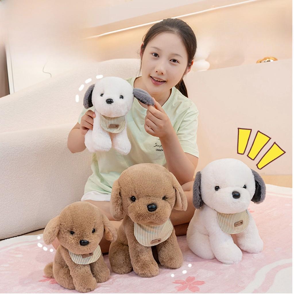 Plush Dog Toy With Pp Cotton Filling For Kids Gift And Playroom Decor