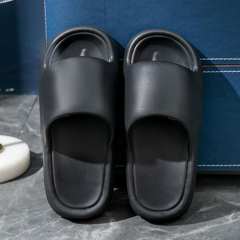 Модные повседневные женские домашние тапочки из ЭВА с нескользящей толстой подошвой