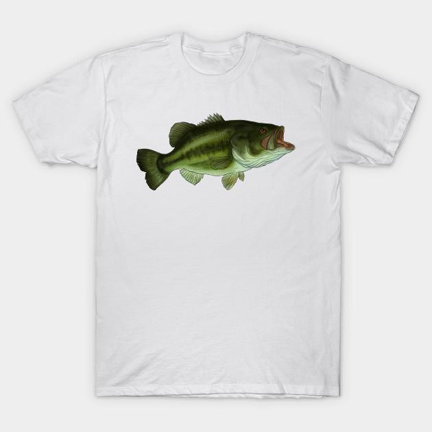 Unisex Fashion TShirt Bass Print TShirt Plus Size S-5XL T-Shirt 100%Cotton Tops O Neck Short Sleeve Tees