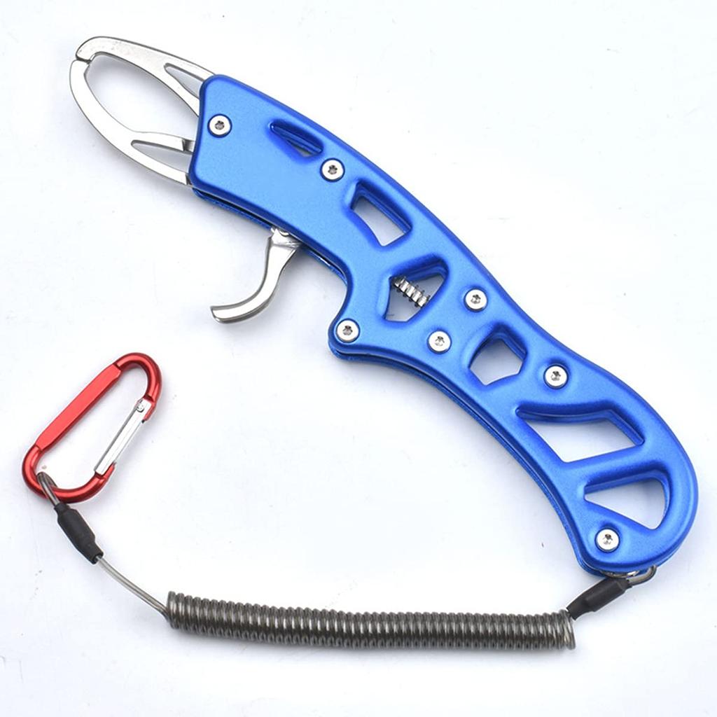 Lightweight and Stylish Fish Fish and Fish Grab with Stainless Steel Spiral Cord and Grip, Catcher, Carabiner.