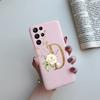 Чехол для Samsung S23 Ultra Стильные Буквы Цветок Мягкий Чехол для Samsung Galaxy S23 Plus S23+ S23Ultra S 23 5G 2022 Чехол Fundas