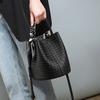 Bag Women Spring Summer Bucket Bag Crossbody Bag Leather High-grade Woven Handbag for Women