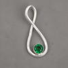 Wonderful Green Emerald Gemstone Handmade Boho Jewelry, Attractive Pendant For Gift, 925 Sterling Silver Pendant For Wedding Gift
