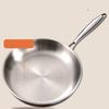 Wutuo 316 Stainless Steel Non-Stick Frying Pan with Lid