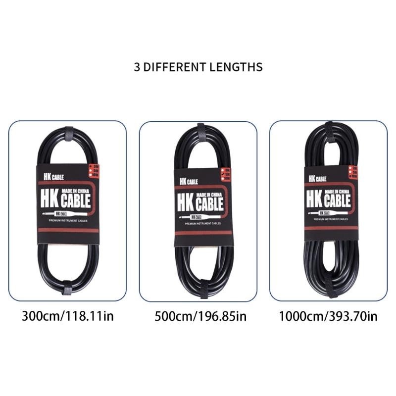 Гитарный кабель Гитарные аксессуары Кабель для клавишных инструментов 6,35 мм Профессиональный гитарный кабель Кабель для электроинструмента Инструментальный кабель