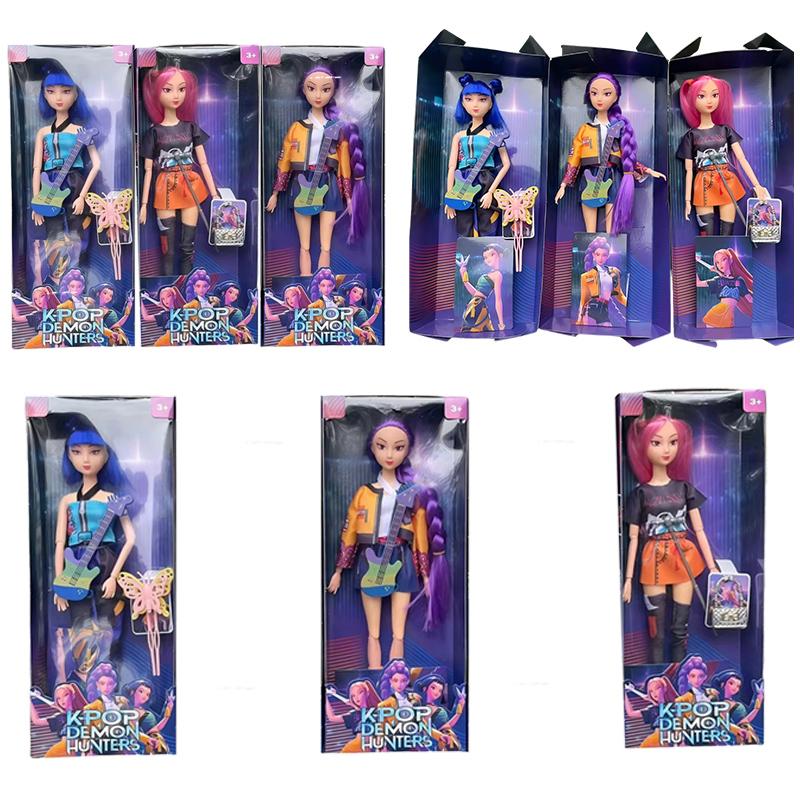 2026 НОВЫЙ Аниме K-pop Кукла Охотники на демонов Виниловая игрушка Руми Мира zoi Персонаж виниловая маска фигурка Подарок на день рождения Подарки фан-клуба