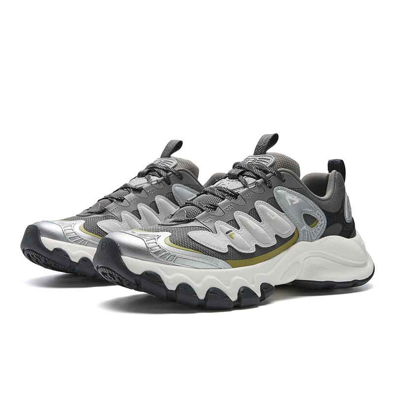 Men's Sneakers FILA TRUFFLE Cushioning Abrasion Resistant Coverage Lightweight Height Increasing