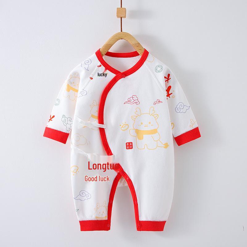 Весенний хлопковый ромпер для новорожденных - Боди с длинным рукавом для девочек