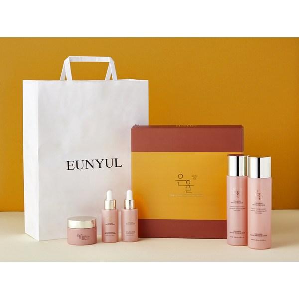 Silver Collagen 5 Set + сумка для покупок, 3 набора, набор популярной корейской косметики