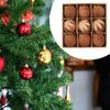 9 шт. Рождественские шары Украшения для елки Многоразовые подвески-шары для офиса