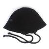 Universal Chemistry Wool Knit Black Earflap Bucket Hat
