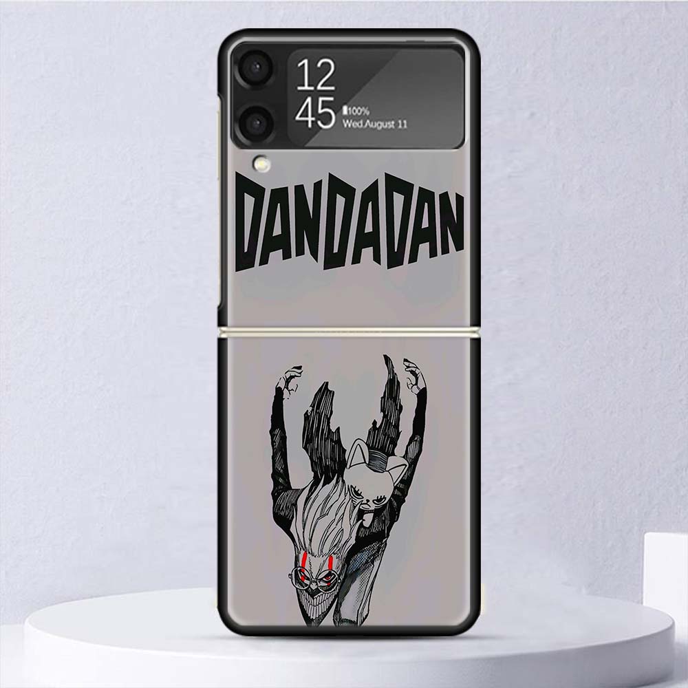 Аниме D-Dandadans Okarun Ударопрочный Чехол Для Samsung Galaxy Z Flip 7 6 5 4 3 5G Чехол для Телефона Z Flip3 Flip4 Flip5 Flip6 Flip7 Shel