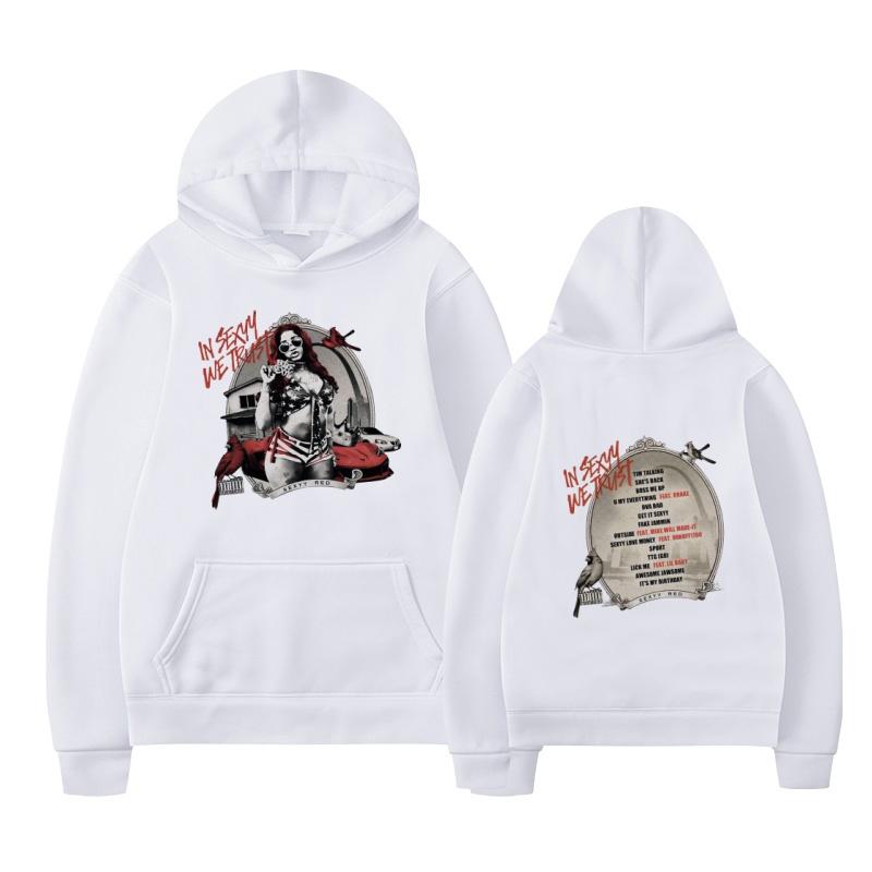 IN SEXYY WE TRUST Fashion New Printed Pattern Men's Hoodie Casual Hoodie Long Sleeve Men's Sports Hoodie
