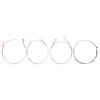4Pcs Violin Strings Set Silver Stainless Steel Musical Instrument Accessories for 4 4