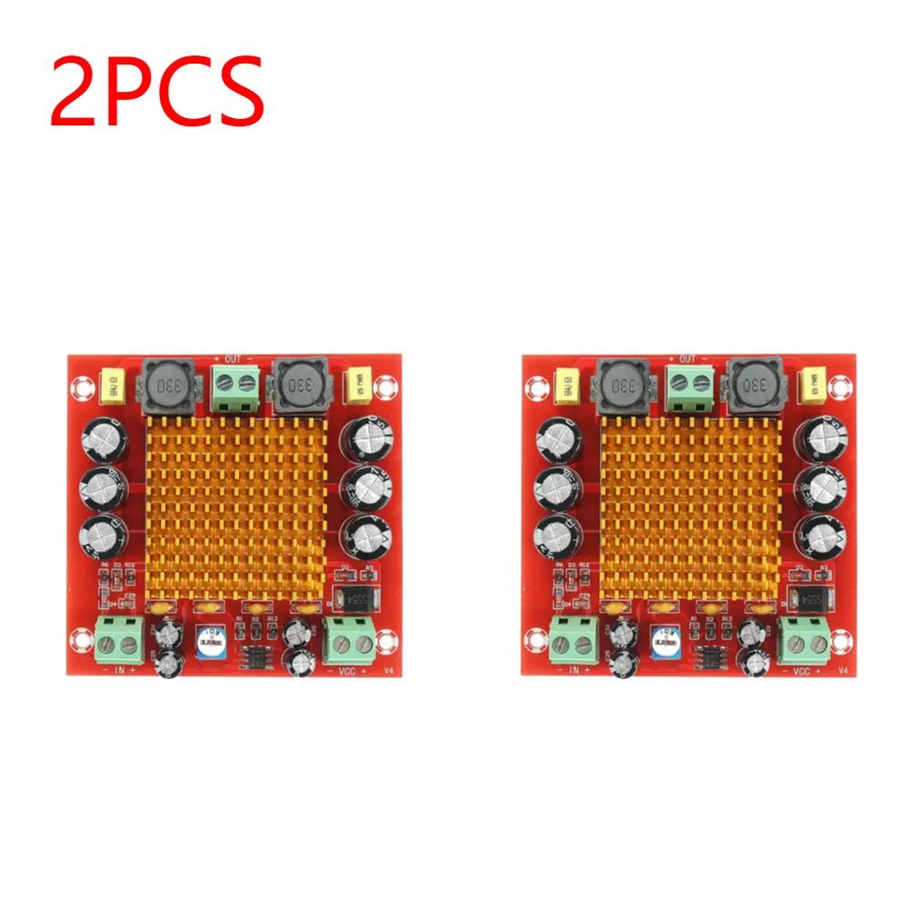 XH-M544 Плата усилителя мощности 150 Вт Высокомощный TPA3116DA Цифровой модуль платы усилителя мощности DC 12-26 В Радиатор для домашнего кинотеатра