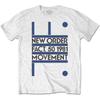 Официальная футболка New Order Movement Мужская Унисекс