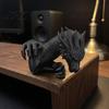 Фигурка для персонализированной настройки рабочего стола, 3D-печатный дракон, Декор для монитора, Декоративное украшение для ПК, Игровой настольный аксессуар, Креативный край экрана