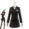 Косплей костюм Касуми Ёсидзавы из Persona 5 JK форма Школьный значок Костюм для взрослых девушек Хэллоуин Вечеринка Ролевая игра Наряд