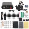 8 Wraps Tattoo Coil Machine Power Supply Kit Complete Tattoo Liner Machine Set for Beginners