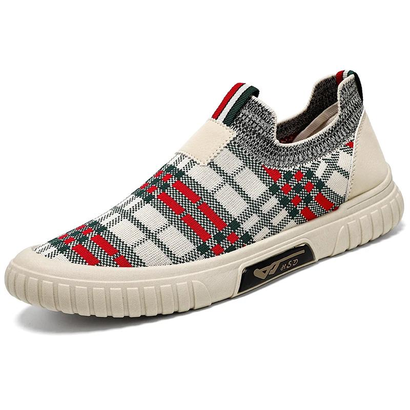 Мужские туфли из парусины с резиновой подошвой, сетчатые дышащие повседневные спортивные туфли для мужчин Zapatos Casuales