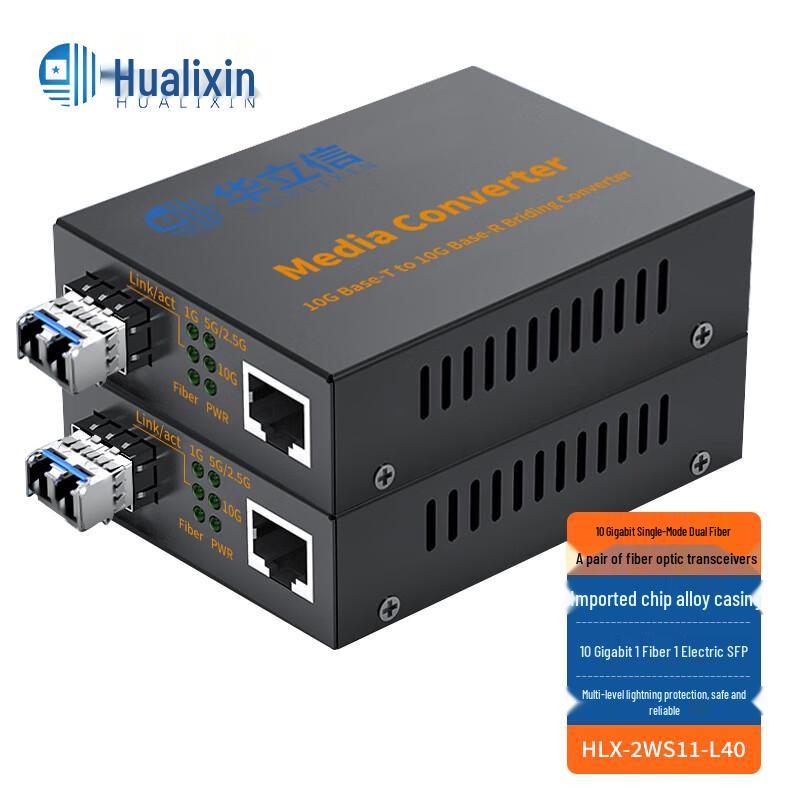 HUALIXIN Fiber Optic Converter & Rack Systems