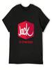 Футболка с логотипом Jack In The Box Новые Подарки и Футболки Индивидуальные Футболки Топы Оверсайз Футболка унисекс