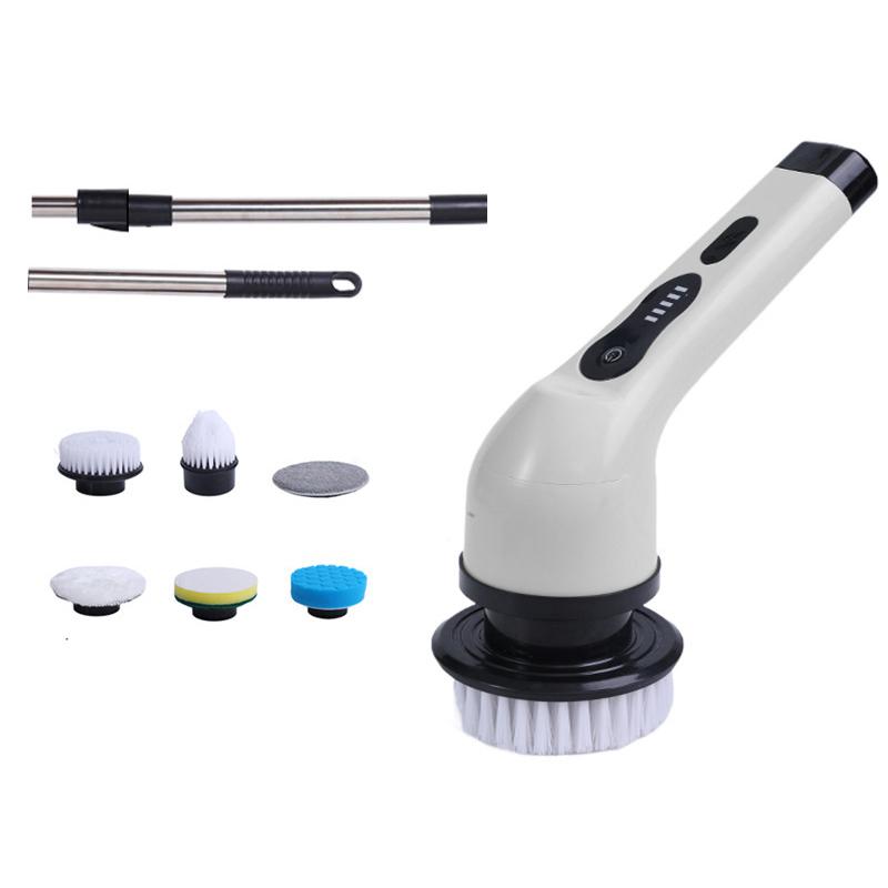 Электрическая щетка для чистки 9-в-1, электрическая скруббер для очистки, электрические чистящие инструменты, гаджеты для чистки салона, кухни, ванной комнаты