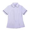 Women's Slim Fit Korean Style Short Sleeve White Shirt for Professional Summer Wear