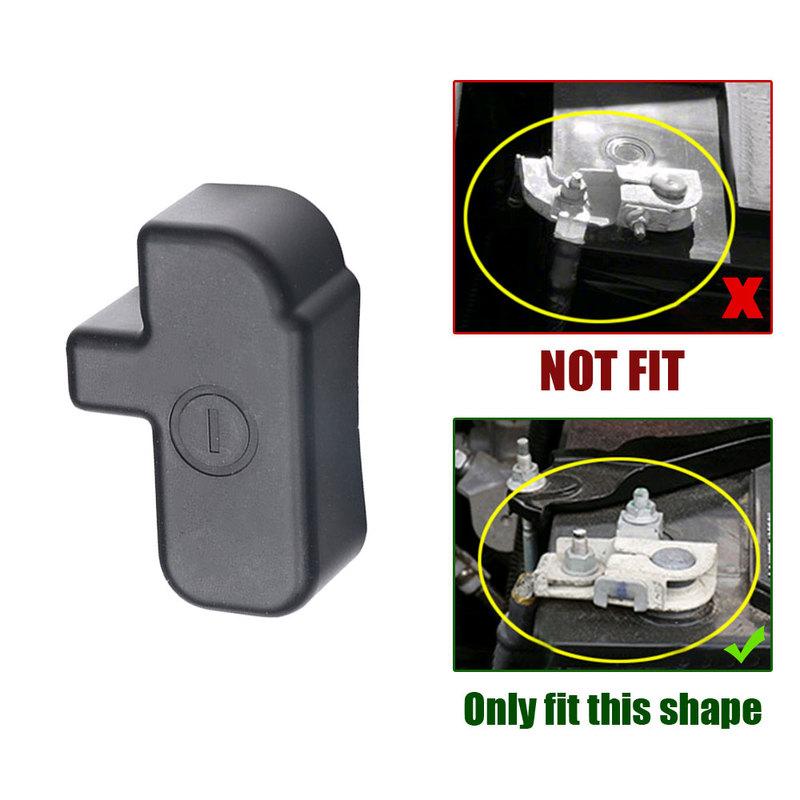 1pc For Ford Explorer 2011 - 2018 Car Engine Cap Car Battery Negative Terminal Lid Cover Car Cable Protector Accessories
