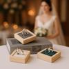 Jewelry Display Earrings Rings Organizer Ring Holder Case Wedding Ring Box  Market