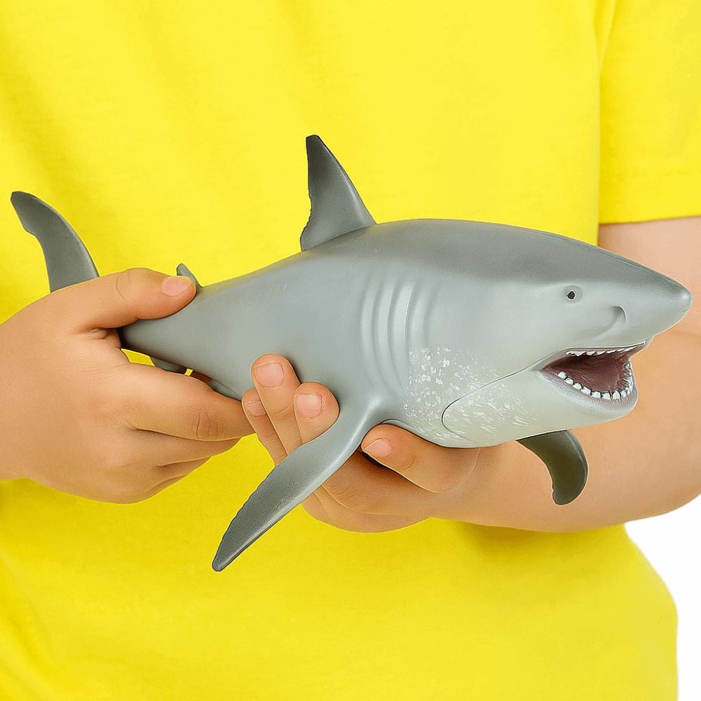 Handmad Sea Life Animals Model Plastic Simulated Shark Decorations  Desktop Decorative