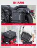 KEMIMOTO Waterproof PVC Side Bags with Expandable Waterproof In All Inner Waterproof Seat Universal Fit for Most Including Rebel Rebel and SR400