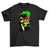 'Summer_38'' Surfboard and Palm Tree T-shirt - Ride the Waves In Style! Funny Unise
