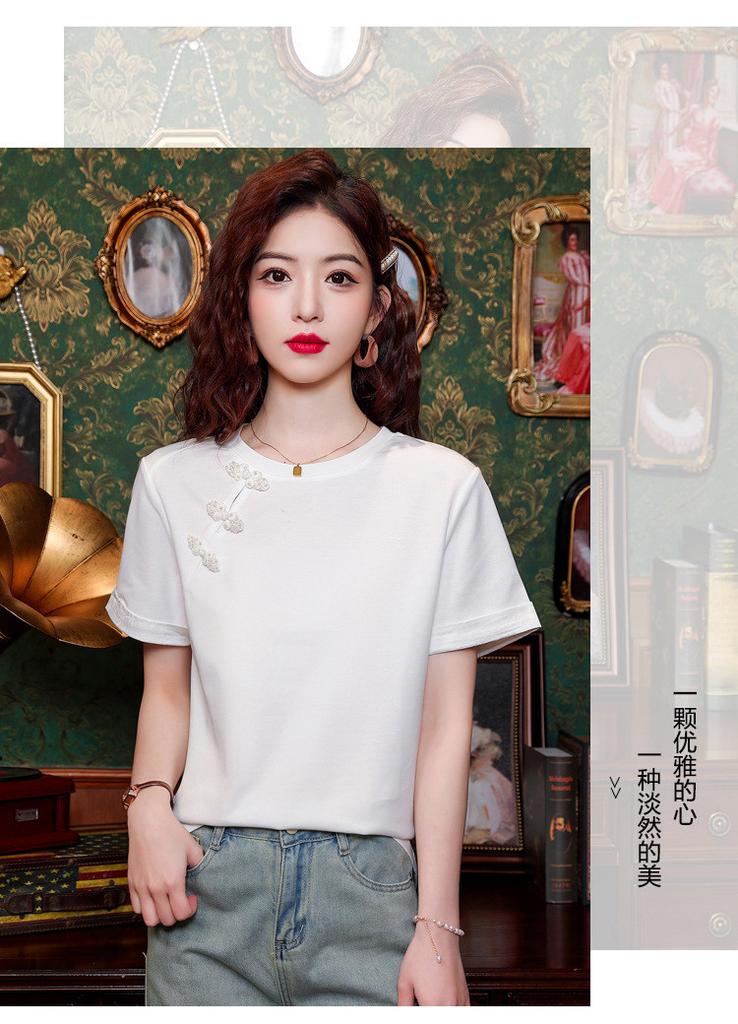 New Chinese Style Buckle Design Shirt