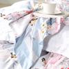Fuanna 100S Long-staple Cotton Sateen 3-Piece Bedding Set
