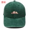 Cartoon cute sloth embroidery washed retro baseball cap men's and women's leisure outdoor sports shade cap