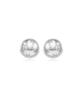 Серьги-пусеты Stonehenge Silver Ball с одним щелчком Sc25B18E