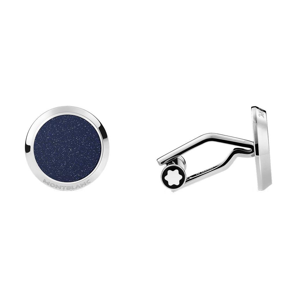 Montblanc Fashion Trend Elegant Cufflinks Men Accessories Silver MB112906