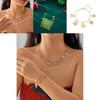 Festive Christmas Animal Jewelry Collection With Zinc Alloy Chains And Seasonal Charms For Men Women