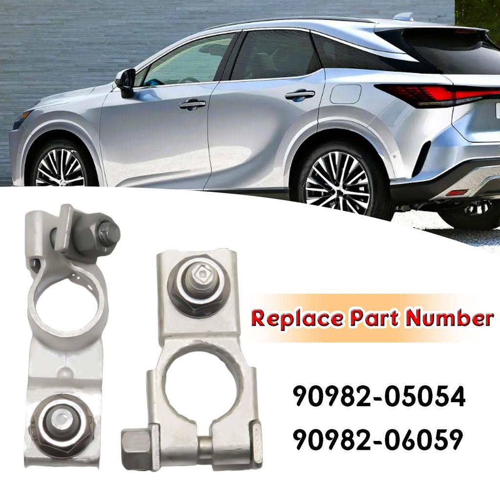 Клеммная сборка Положительная и Отрицательная Посадка Lexus Toyota 4Runner Yaris Sequoia Corolla RAV4 2002-2023 90982-05054 90982-06059 Запасные гайки