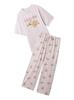 Gelato Pique Bear Long Pants Set Women's One-Point T-Shirt & (PWCT252360) (EC Exclusive)