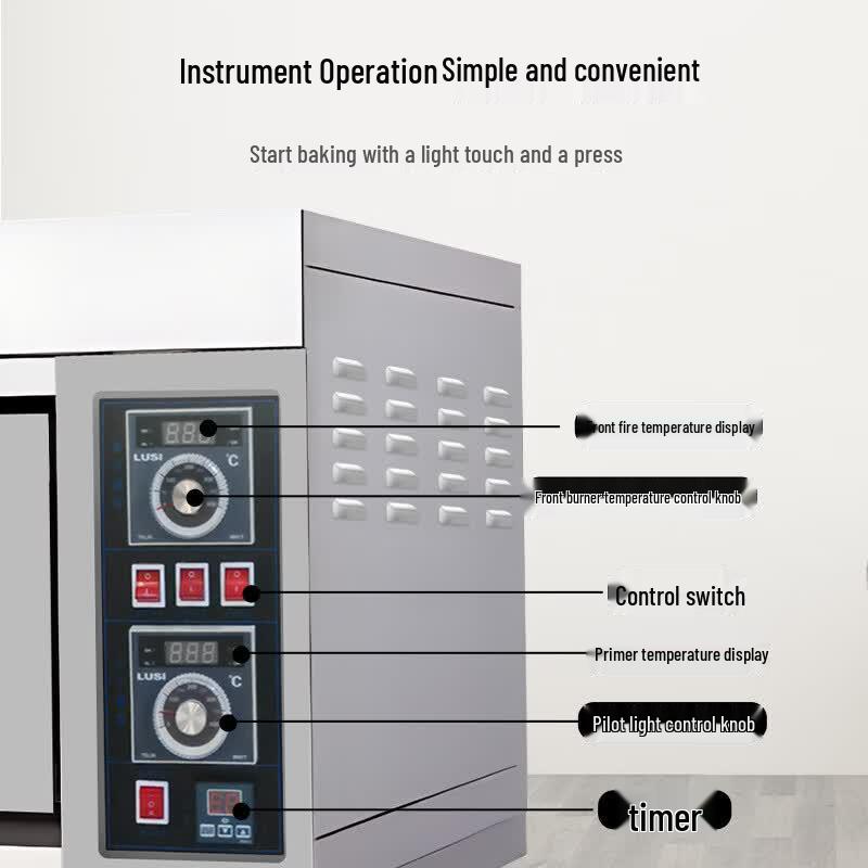MDNG Commercial 3-Layer 9-Tray Electric Baking Oven