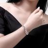 10mm Side Chain Bracelet 925 Sterling Silver Fashion Jewelry