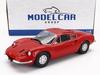 MCG Ferrari Dino 246 GT 1969 (красный) Литая модель автомобиля в масштабе 1/18