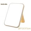 High-Definition Folding Square Makeup Mirror - Portable Single-Sided Desktop Vanity Mirror
